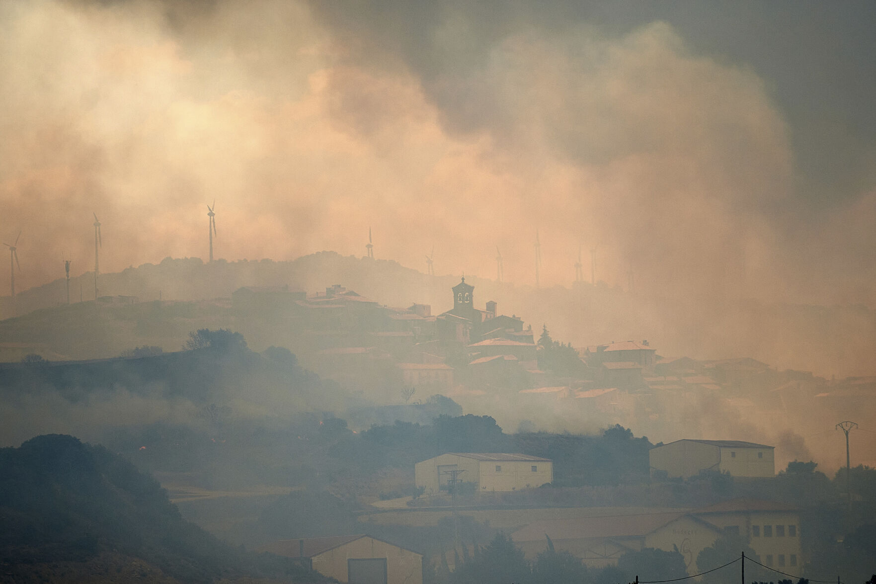 APTOPIX Spain Wildfire